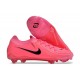 Chaussure Nike Phantom Luna 2 Elite L FG Rose Noir