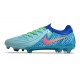Chaussure Nike Phantom Luna 2 Elite L FG Bleu Rose