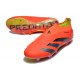 Chaussure de Foot adidas Predator Elite Laceless FG Rouge Noir Jaune 
