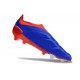Chaussure de Foot adidas Predator Elite Laceless FG Bleu Blanc Rouge