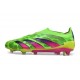 Chaussure de Foot adidas Predator Elite LL FG Vert Solaire Equipe Jaune Choc Equipe Citron Lucide