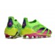 Chaussure de Foot adidas Predator Elite LL FG Vert Solaire Equipe Jaune Choc Equipe Citron Lucide