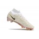 Nike Air Zoom Mercurial Superfly Elite IX FG Blanc Or Noir
