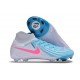 Nike Phantom Luna 2 Elite FG Bleu Blanc Rose