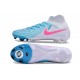 Nike Phantom Luna 2 Elite FG Bleu Blanc Rose