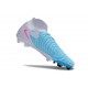 Nike Phantom Luna 2 Elite FG Bleu Blanc Rose