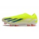 adidas X Crazyfast .1 Laceless FG Jaune Solaire Equipe Noir Blanc