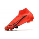 Nike Mercurial Superfly VIII Elite DF FG Rouge Noir