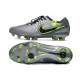 Nike Tiempo Legend X Elite FG Gris Noir Vert