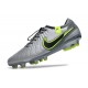 Nike Tiempo Legend X Elite FG Gris Noir Vert