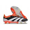 adidas Predator Elite FG Nouvelles Noir Banc Rouge Solaire