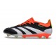 adidas Predator Elite FG Nouvelles Noir Banc Rouge Solaire