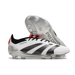 adidas Predator Elite FG Nouvelles Blanc Noir
