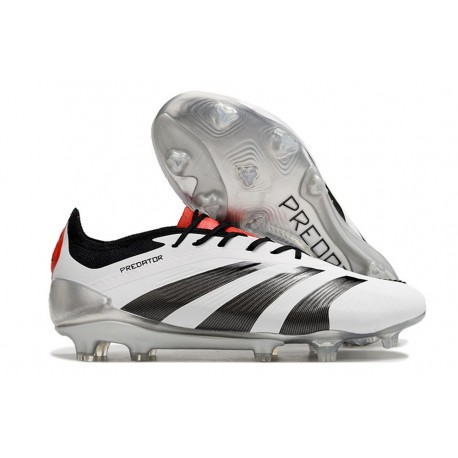 adidas Predator Elite FG Nouvelles Blanc Noir