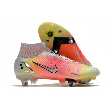 Nike Mercurial Superfly 8 Elite SG-PRO AC Blanc Mangue