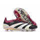 adidas Predator Elite FG Nouvelles Noir Blanc Violet