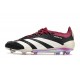 adidas Predator Elite FG Nouvelles Noir Blanc Violet