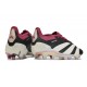 adidas Predator Elite FG Nouvelles Noir Blanc Violet
