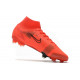 Nike Mercurial Superfly VIII Elite DF FG Rouge Noir