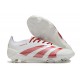 adidas Predator Elite FG Nouvelles Blanc Rouge