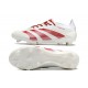 adidas Predator Elite FG Nouvelles Blanc Rouge