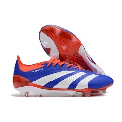 adidas Predator Elite FG Nouvelles Bleu Blanc Rouge