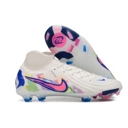 Nike Phantom Luna 2 Elite FG Blanc Rose Bleu
