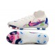 Nike Phantom Luna 2 Elite FG Blanc Rose Bleu