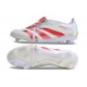 Crampons adidas Predator Elite FT FG Blanc Rouge