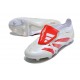 Crampons adidas Predator Elite FT FG Blanc Rouge
