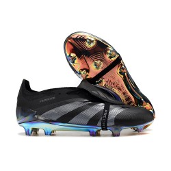 Crampons adidas Predator Elite FT FG Nightstrike Pack Noir Carbone
