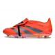 Crampons adidas Predator Elite FT FG Rouge Noir Jaune 