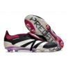 Crampons adidas Predator Elite FT FG Noir Blanc Violet