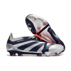 Crampons adidas Predator Elite FT FG Argent Mét Noir Rouge