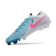 Chaussure Nike Phantom Luna 2 Elite L FG Blanc Bleu Rose