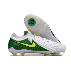 Chaussure Nike Phantom Luna 2 Elite L FG Blanc Vert