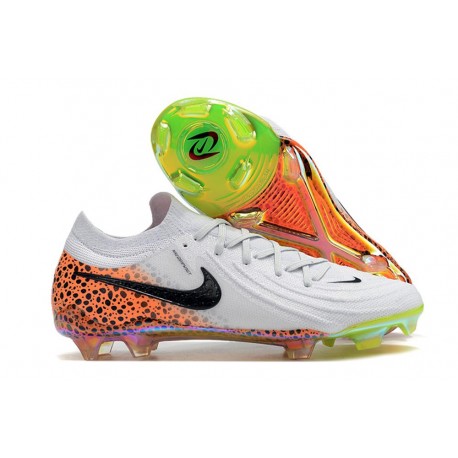 Nike Phantom GX II Elite FG Link Blanc Noir Orange