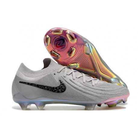 Nike Phantom GX II Elite FG Link Gris Atmosphère Noir