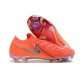Chaussure Nike Phantom Luna 2 Elite L FG X Haaland Cramoisi Vif Blanc