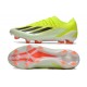 Chaussure adidas X Crazyfast Messi.1 FG Jaune Solaire Equipe Noir Blanc