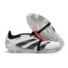 Crampons adidas Predator Elite FT FG Blanc Noir Rouge
