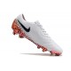 Nike Tiempo Legend X Elite FG Blanc Noir Orange