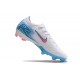 Nike Air Zoom Mercurial Vapor 16 Elite FG Blanc Rose Bleu