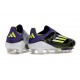 Adidas F50+ Laceless FG Fast Reborn – Violet Blanc Lucid Lemon