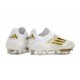 Chaussure Adidas F50+ Laceless FG Day Spark – Blanc Doré Blanc