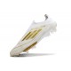 Chaussure Adidas F50+ Laceless FG Day Spark – Blanc Doré Blanc