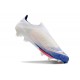 Chaussure Adidas F50+ Laceless FG Advancement – Blanc Rouge Bleu