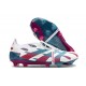 adidas Predator Elite Tongue FG Chaussure Blanc Rouge Bleu
