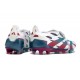 adidas Predator Elite Tongue FG Chaussure Blanc Rouge Bleu
