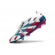 adidas Predator Elite Tongue FG Chaussure Blanc Rouge Bleu